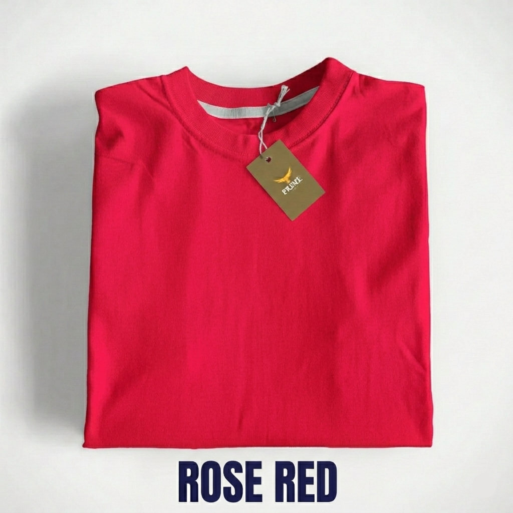 Pack of 6 Plain Cotton T-Shirts – Unisex Summer Offer