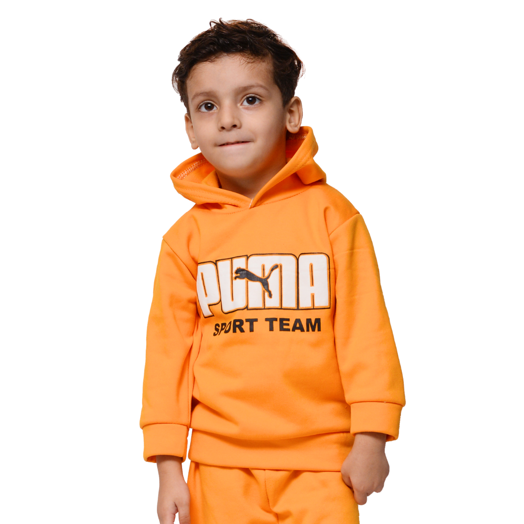Kids Winter Fleece Hoodie Suit For Boys & Girls