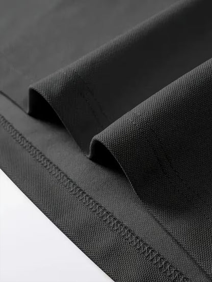 Black Old Money Polo Shirt
