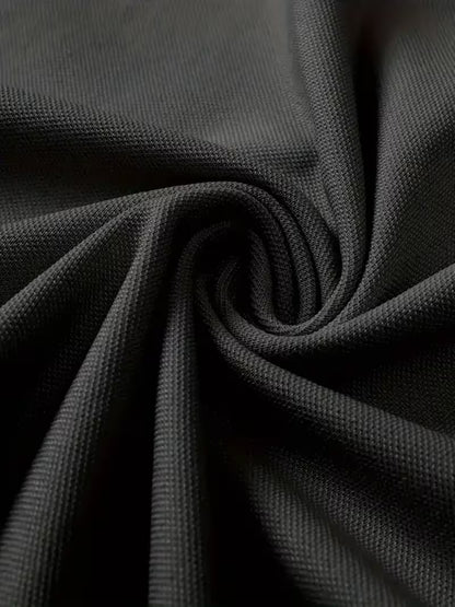 Black Old Money Polo Shirt