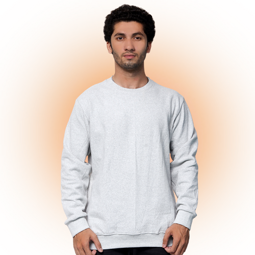 Heather Grey Premium Sweatshirt - For Men & Women