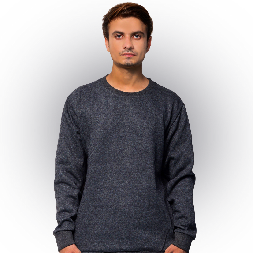 Charcoal Premium Sweatshirt - For Men & Women