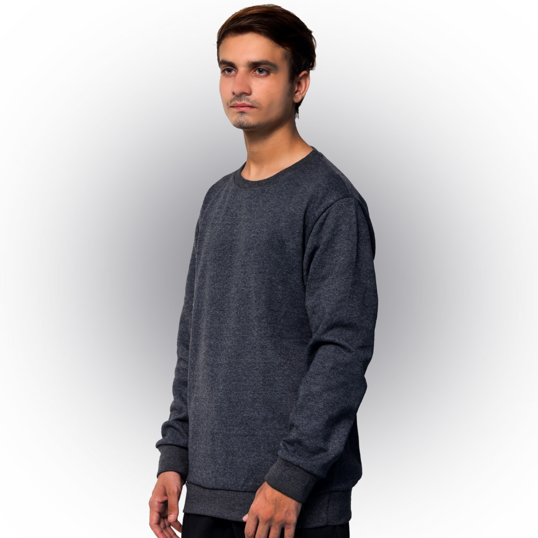 Charcoal Premium Sweatshirt - For Men & Women