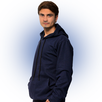Navy Blue Premium Hoodie For Men & Women