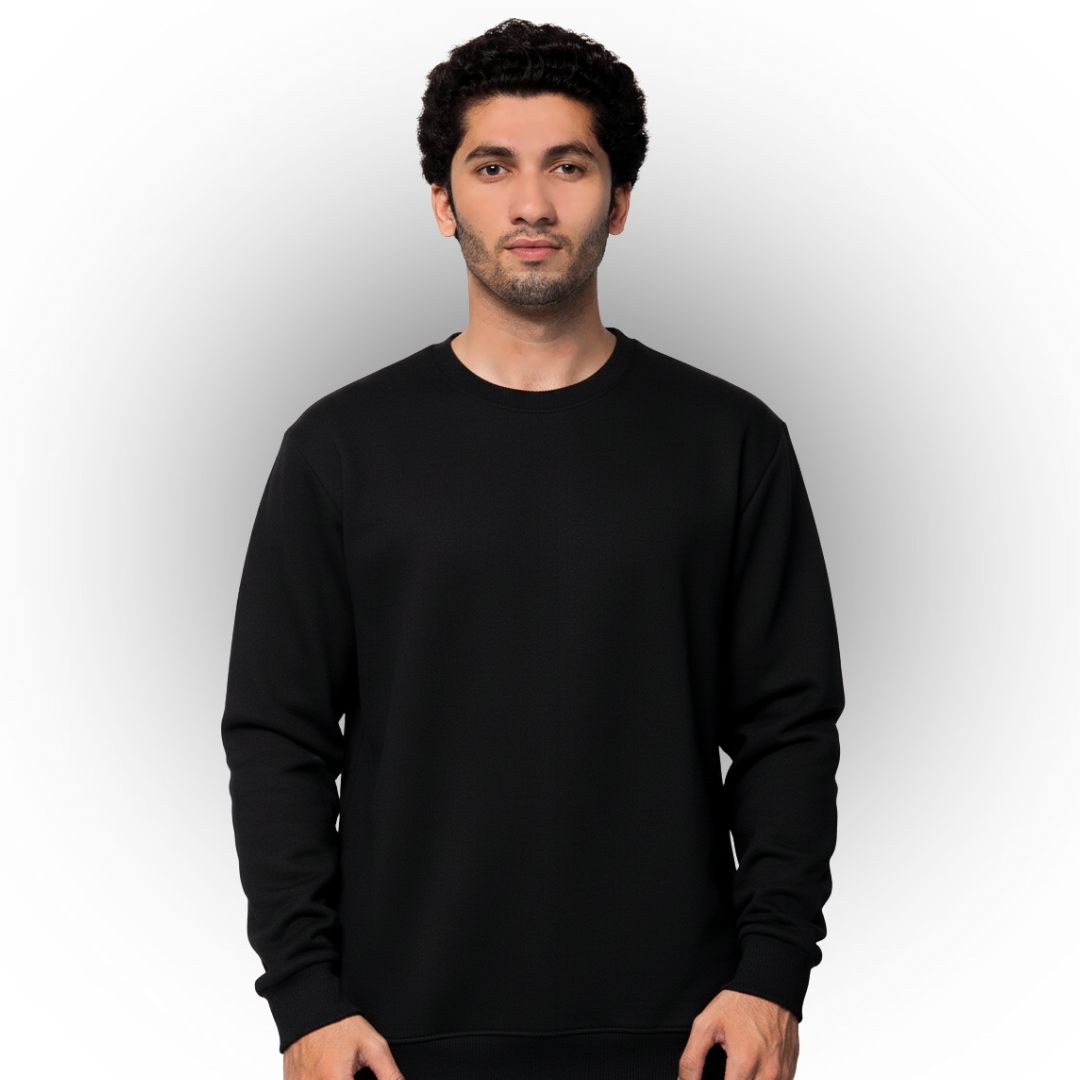 Black Premium Sweatshirt - For Men & Women