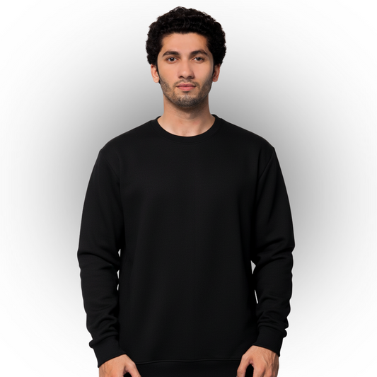 Black Premium Sweatshirt - For Men & Women