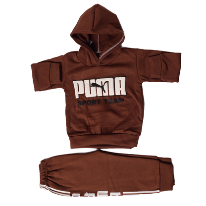 Kids Winter Fleece Hoodie Suit For Boys & Girls