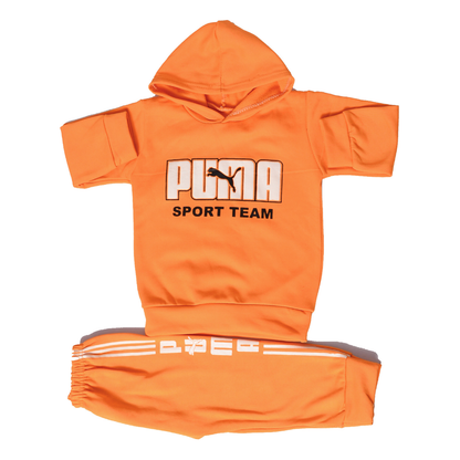 Kids Winter Fleece Hoodie Suit For Boys & Girls