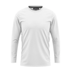White Full Sleeve T-Shirt For Men & Women