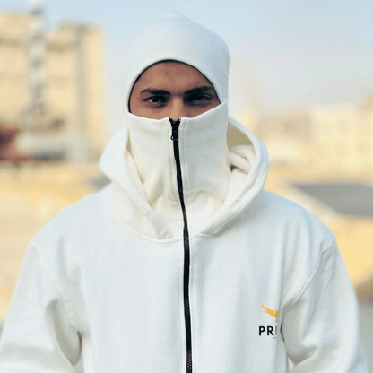 Primewear® Ninja Balaclava Hoodie with Built-In Face Mask