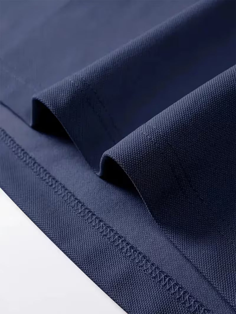 Navy Blue Old Money Polo
