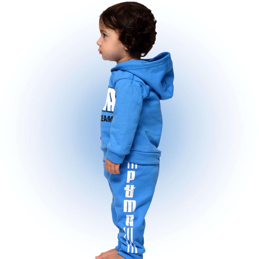 Kids Winter Fleece Hoodie Suit For Boys & Girls