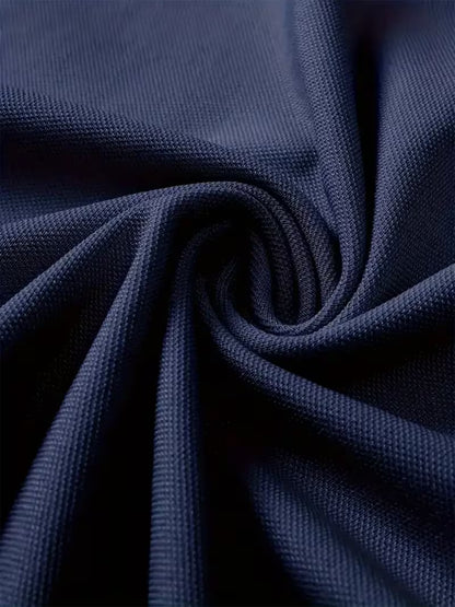 Navy Blue Old Money Polo