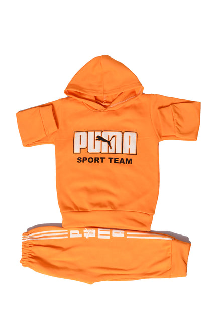 Kids Winter Fleece Hoodie Suit For Boys & Girls