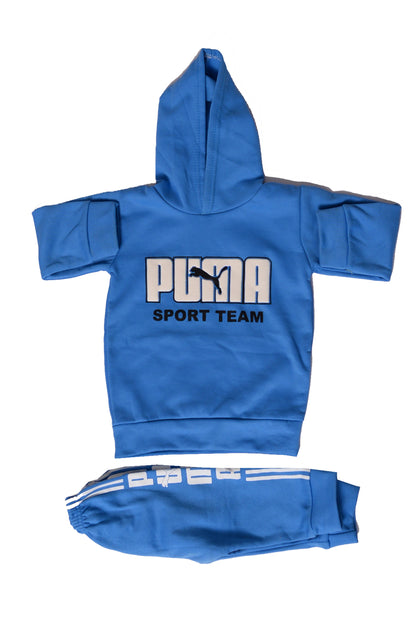 Kids Winter Fleece Hoodie Suit For Boys & Girls