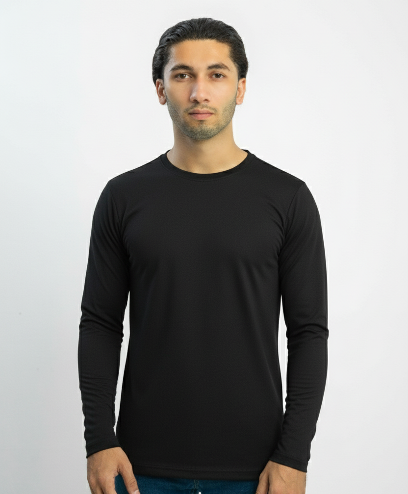 Pack Of 2 - Full Sleeves T-Shirts For Men & Women