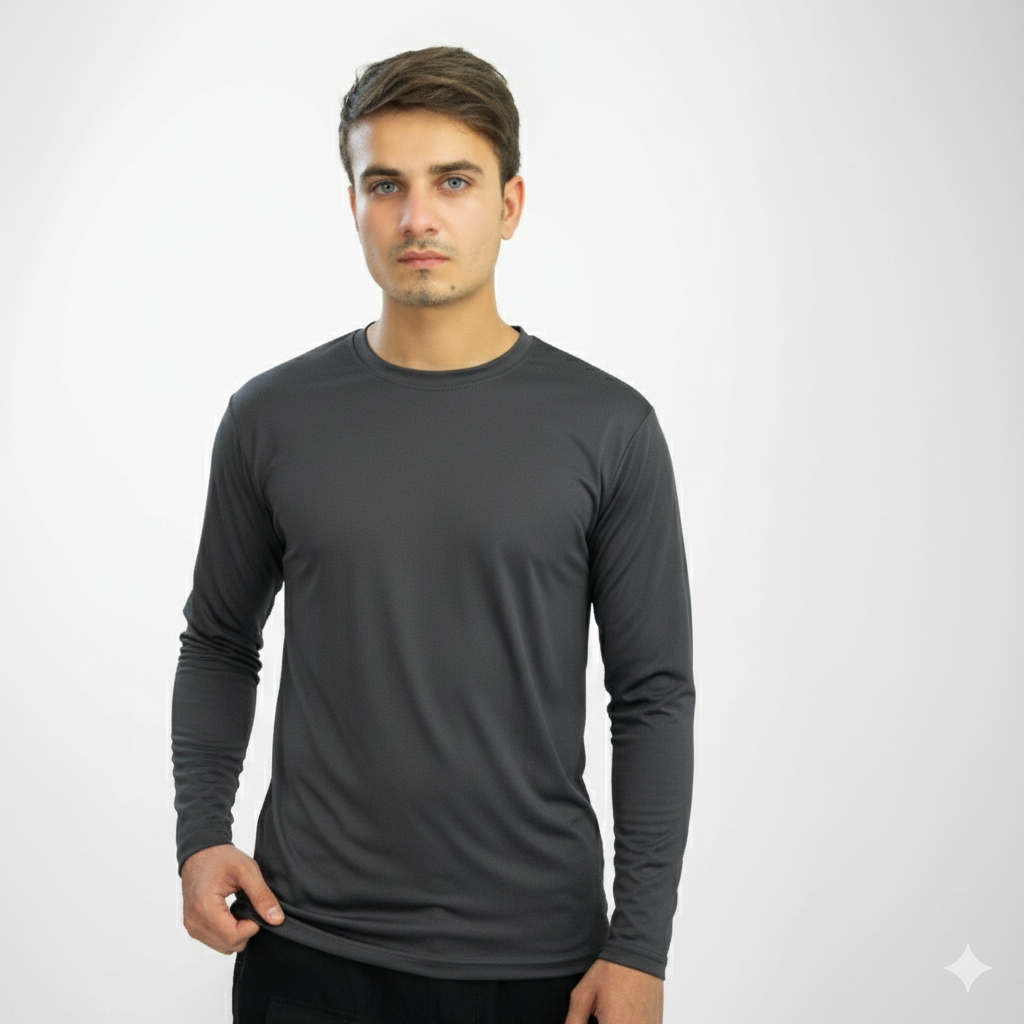 Pack Of 2 - Full Sleeves T-Shirts For Men & Women