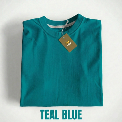 Pack of 3 Unisex Plain Cotton T-Shirts – Basic Everyday Tee