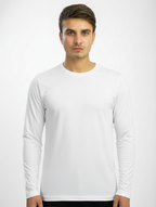 White Full Sleeve T-Shirt For Men & Women