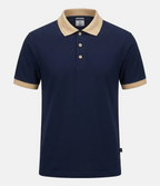 Navy Blue Old Money Polo