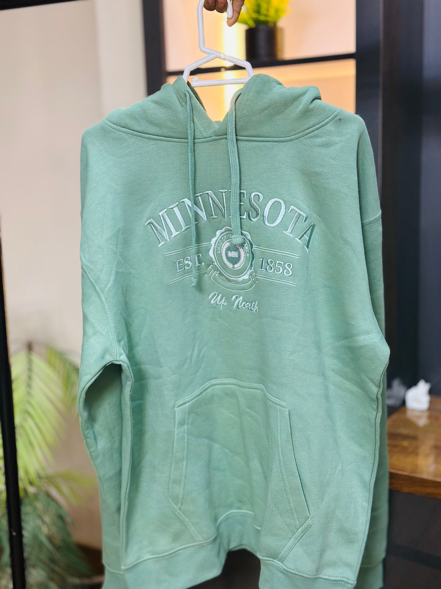 Premium Imported Oversized Embroidered Hoodie