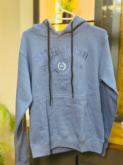 Premium Imported Oversized Embroidered Hoodie