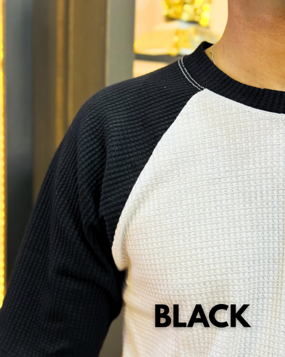 Pack of 2 Raglan Tees – Knitted Cotton