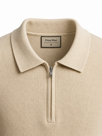 Pack of 2 - Zipper Polos | Knitted Cotton