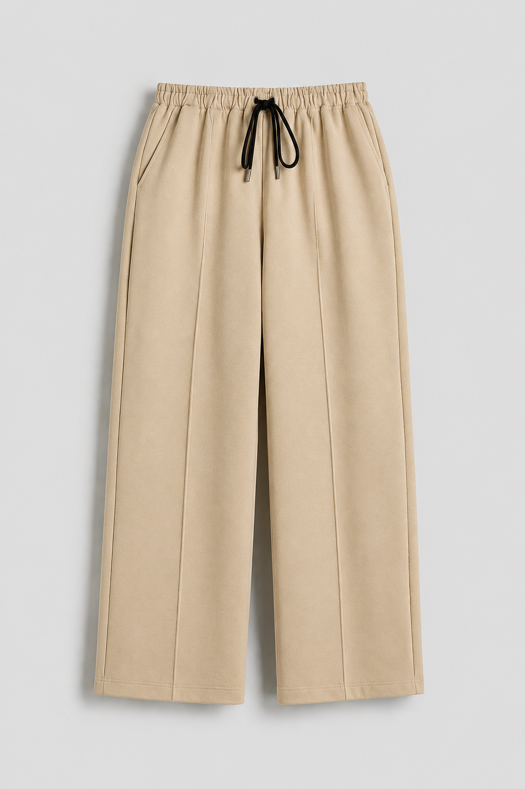 Beige - Centerline Loose Bottom Trouser