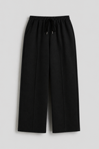 Black - Centerline Loose Bottom Trouser