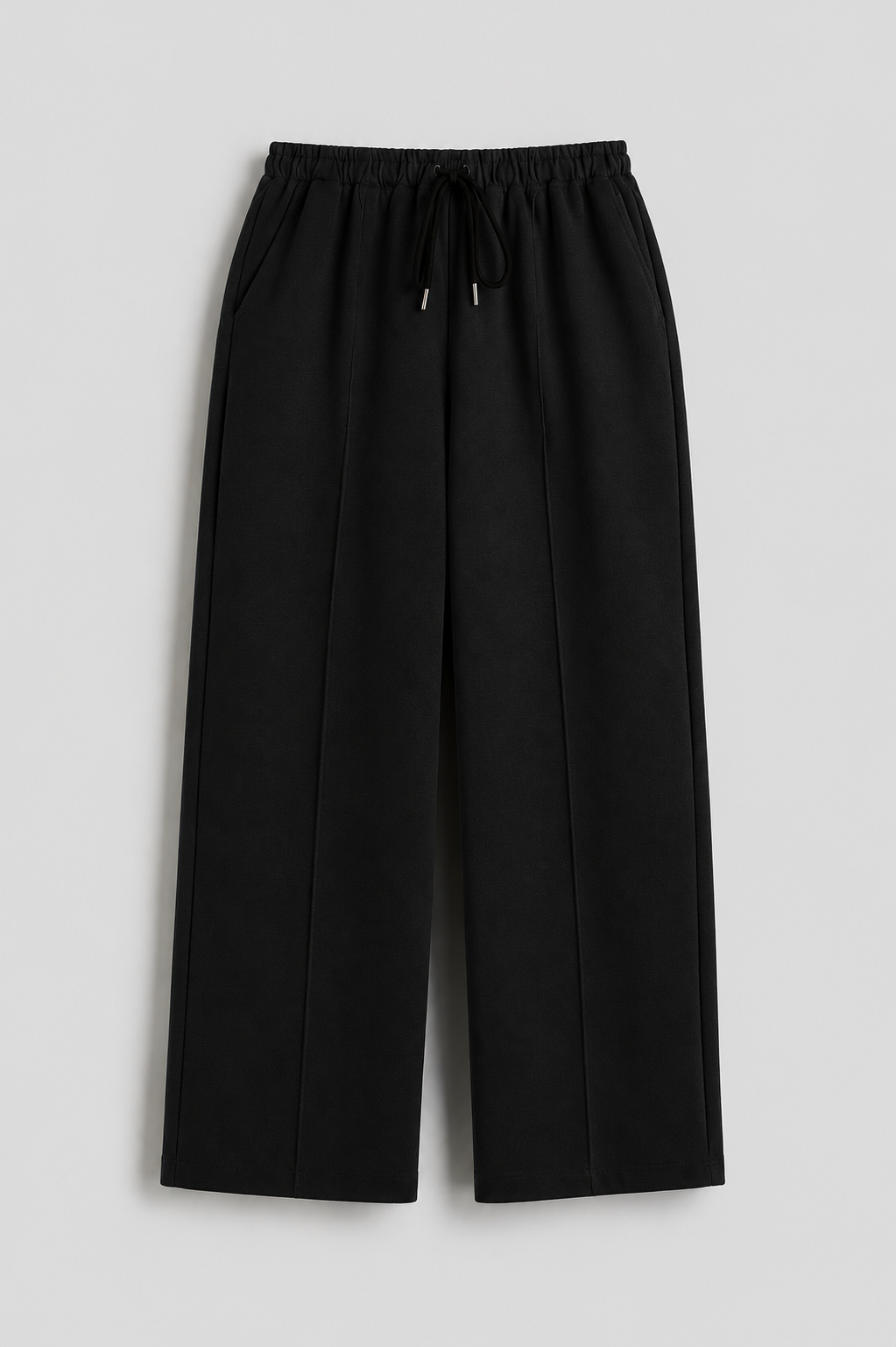 Black - Centerline Loose Bottom Trouser