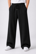 Black - Centerline Loose Bottom Trouser