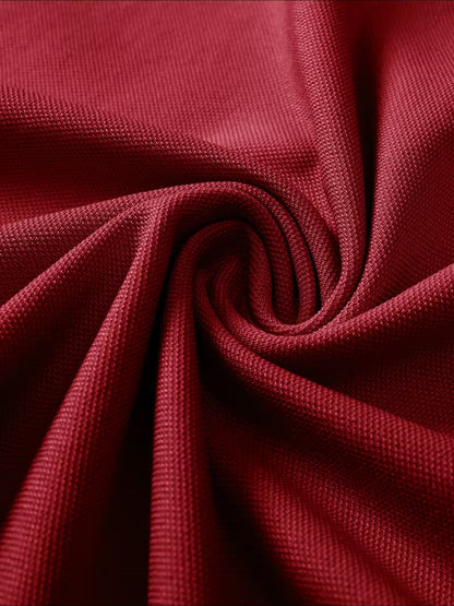 Wine (Maroon) Old Money Polo