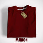 Pack of 3 Unisex Plain Cotton T-Shirts – Basic Everyday Tee