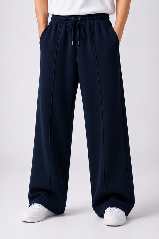 Navy - Centerline Loose Bottom Trouser